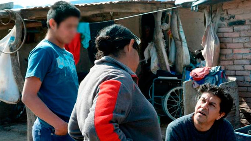 El rancho donde un hombre sometió a toda su familia en General Taboada.