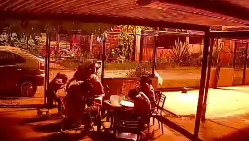 El rayo que sorprendió a una familia en Resistencia, Chaco.