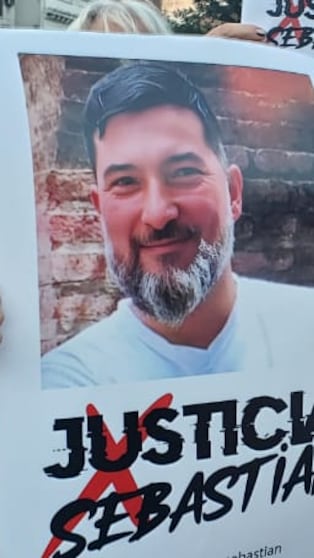 El reclamo de justicia por Sebastián Villarreal.