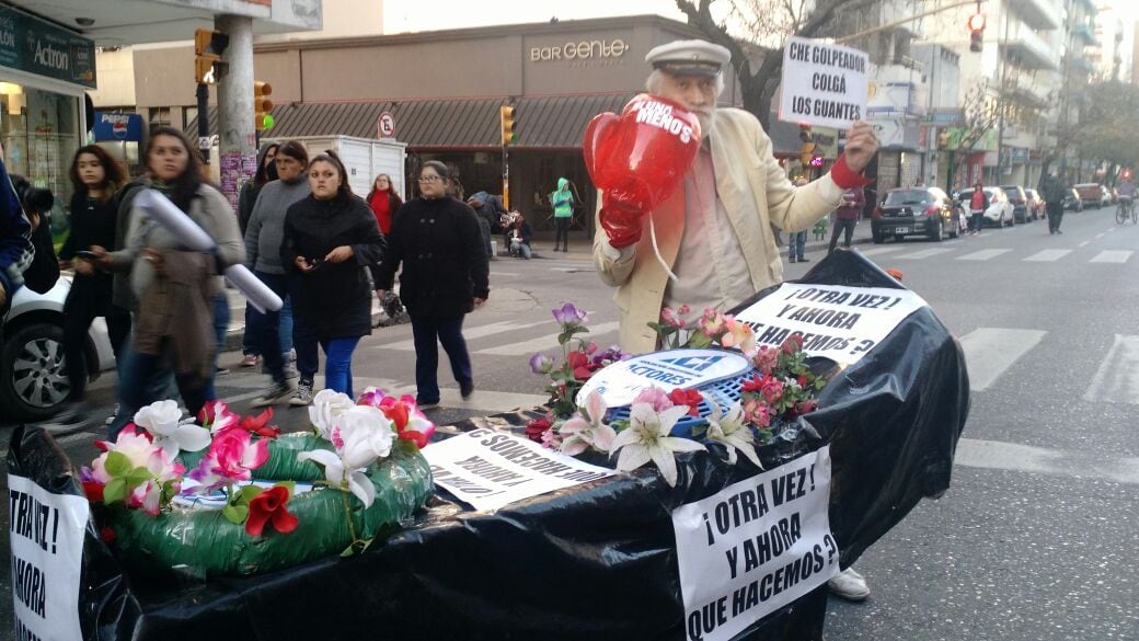 El reclamo de Justicia y prevención se renovó en el centro cordobés y el país. Foto: Karina Vallori / ElDoce.tv.