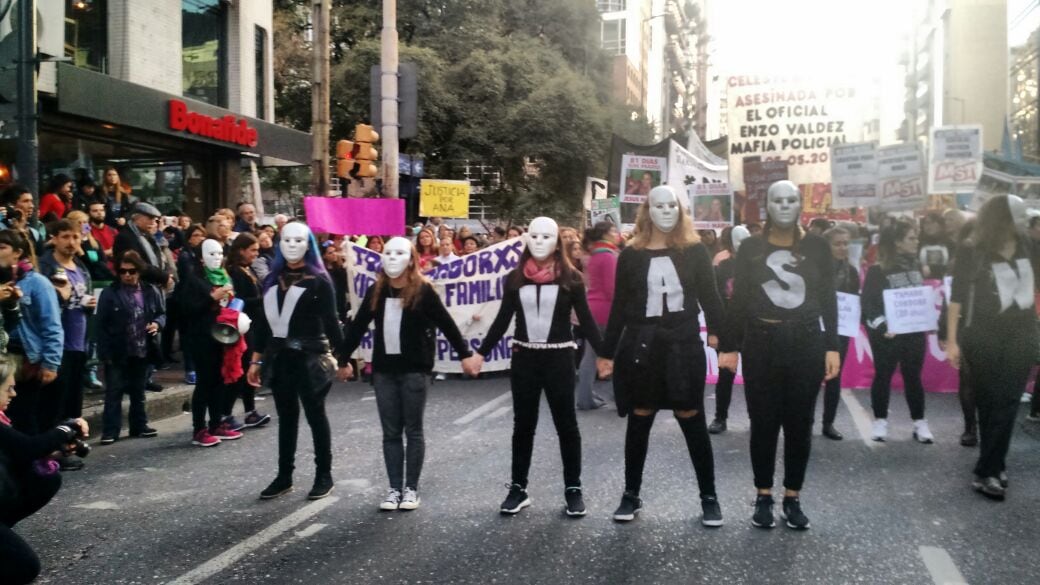 El reclamo de Justicia y prevención se renovó en el centro cordobés y el país. Foto: Karina Vallori / ElDoce.tv.