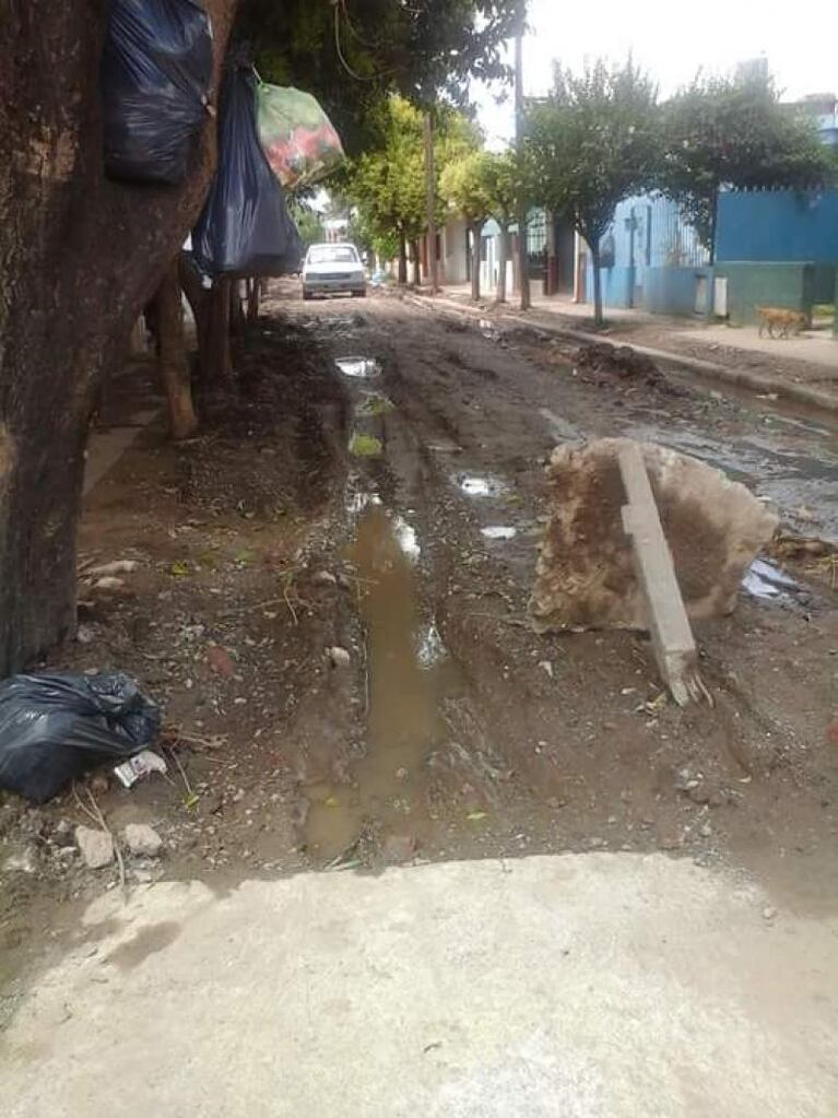 El reclamo de los vecinos por las calles intransitables