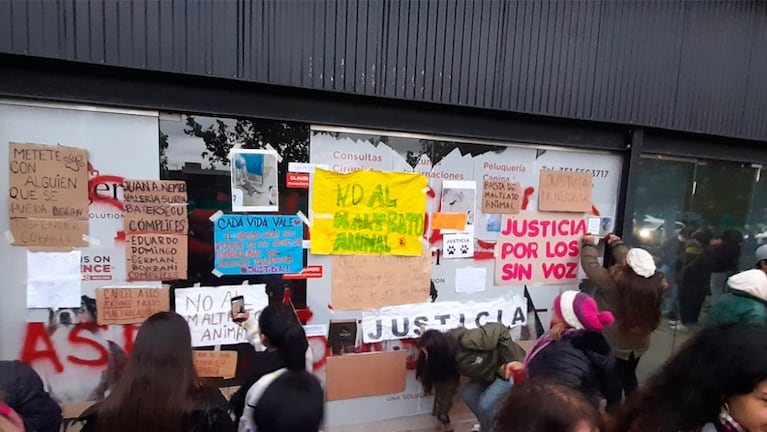 El reclamo en Villa Allende por el ataque a Negrita.