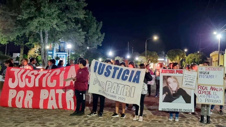 El reclamo por Patricia Montenegro en San Francisco del Chañar.