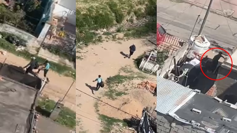 El recorrido de los delincuentes desde la "esquina desamparada" hasta su guarida.