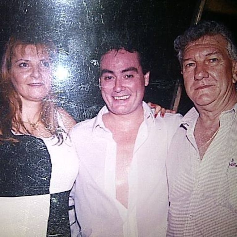 El recuerdo de Carina Favatta de Fuentes junto a Gary vía Facebook.