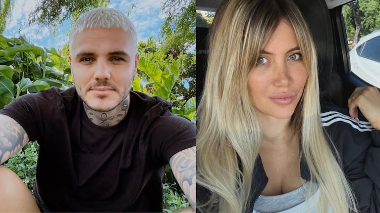 El reencuentro de Mauro Icardi y Wanda Nara.