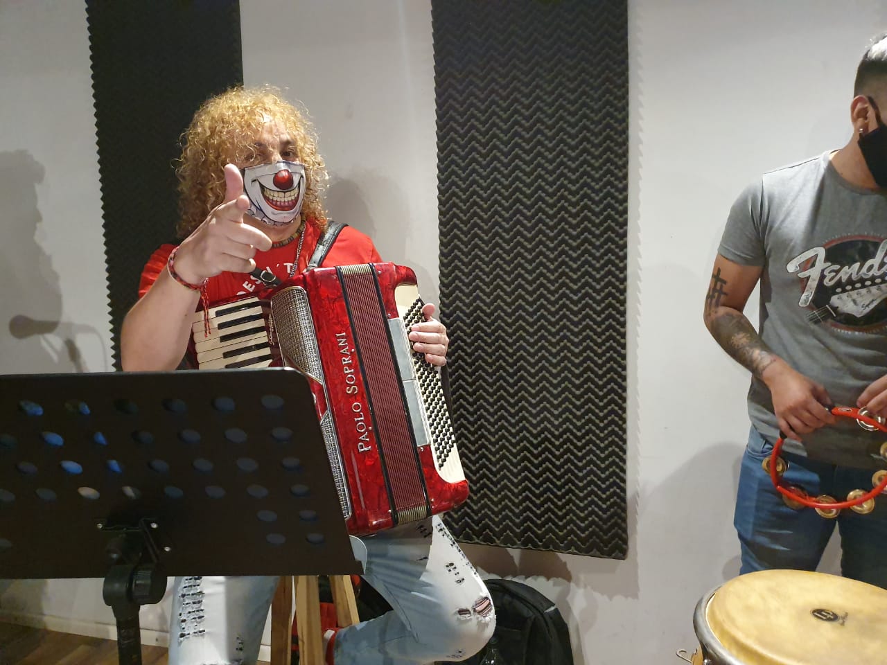 El reencuentro de Ulises con su banda después de 9 meses.