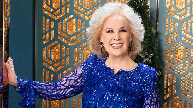 El regreso de Mirtha está más firme que nunca. 