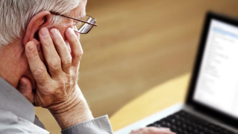 El relevamiento da cuenta del escaso vínculo que tuvieron las personas mayores con las nuevas tecnologías. 