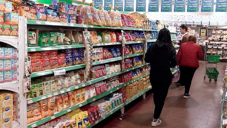 El relevamiento de Telenoche de alimentos de almacén.