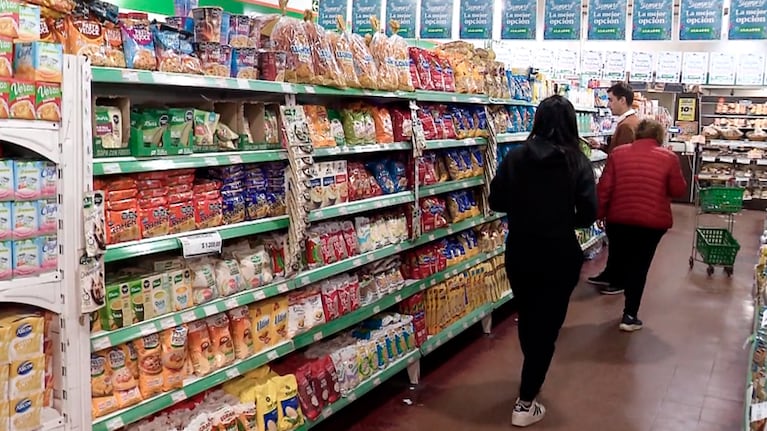 El relevamiento de Telenoche de alimentos de almacén.