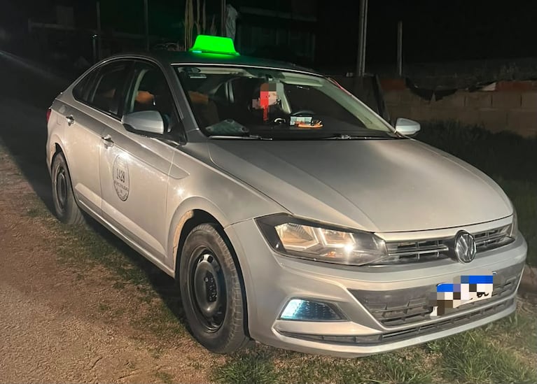 El remis robado en el sur de Córdoba.