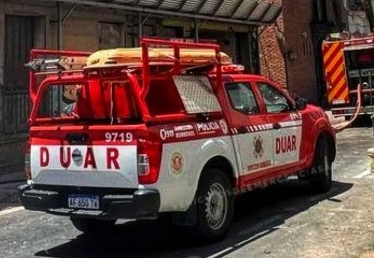 El rescate fue realizado por personal del Duar.