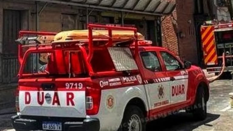 El rescate fue realizado por personal del Duar.