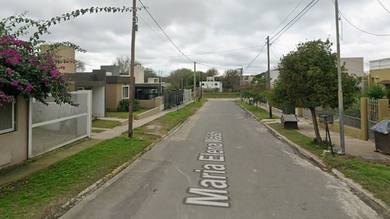 El rescate ocurrió en una casa de la calle María Elena Walsh al 800 de La Calera.