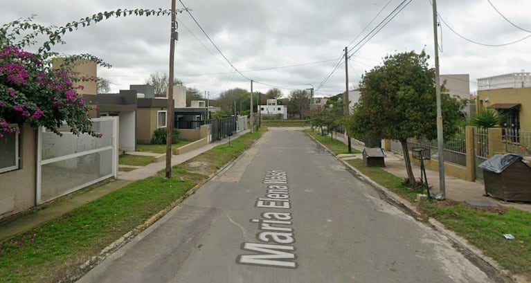 El rescate ocurrió en una casa de María Elena Walsh al 800 de La Calera.