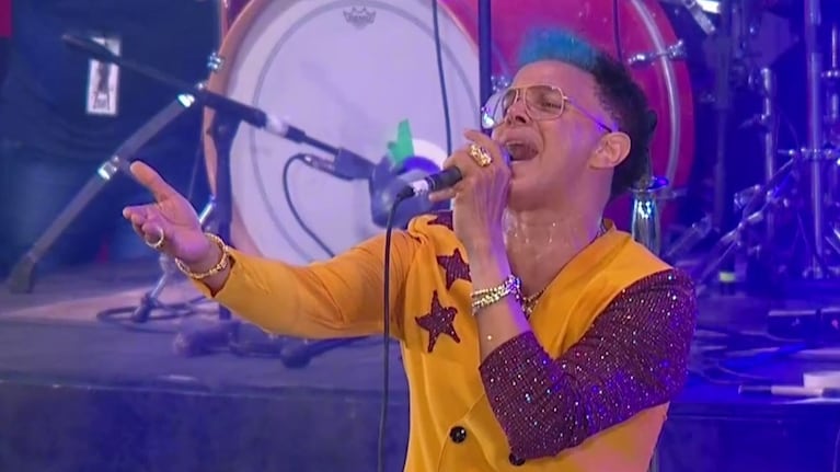 El Rey del mambo deslumbró al público en Cosquín.
