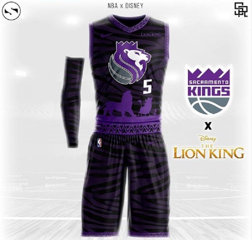 El Rey León reclamó la corona de la camiseta de Sacramento Kings.