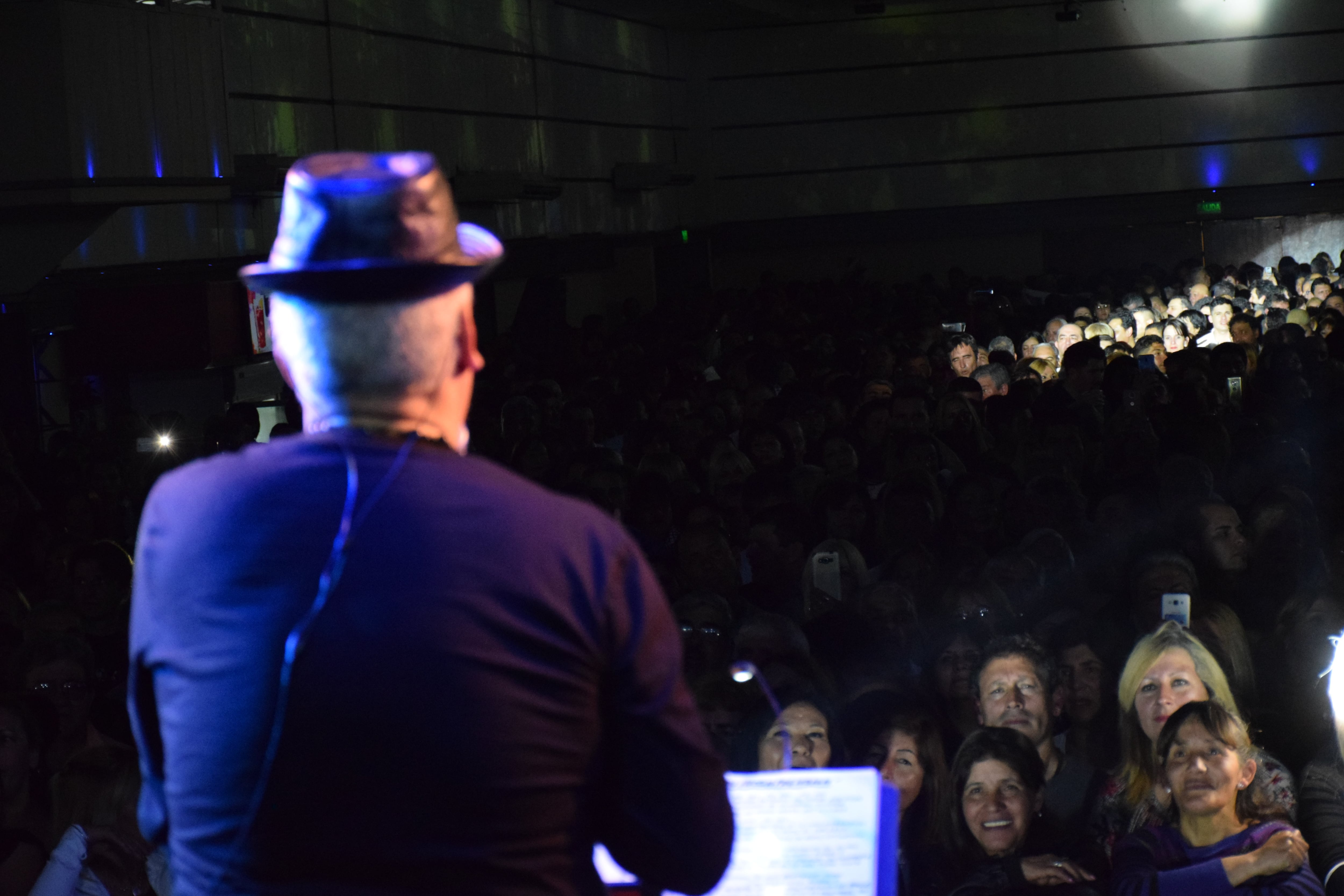 El Rey Pelusa volvió a brillar en la Sala del Rey. Foto: Cuarteteando.com