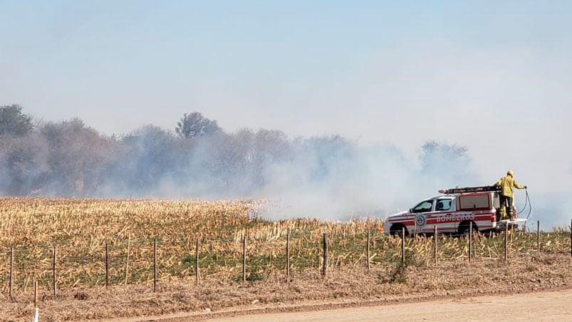 El riesgo de incendios es extremo en toda la provincia de Córdoba. Foto: Julieta Pelayo / ElDoce.tv