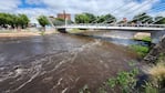 El río San Antonio tuvo una creciente de más de tres metros.