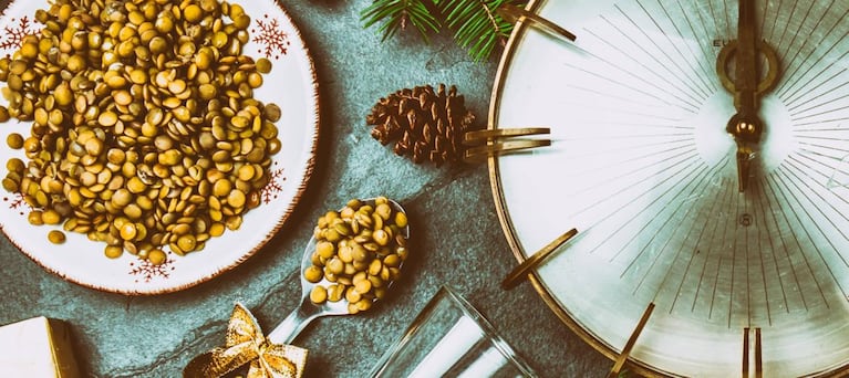 El ritual de las lentejas y la llave es furor para recibir el año con buena energía.