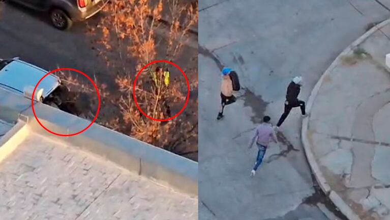 El robo de una rueda de auxilio en Villa Alberdi.