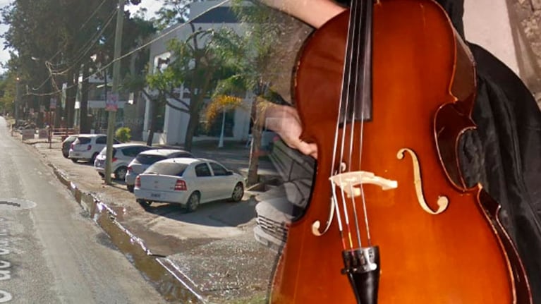 El robo del violonchelo fue en la avenida Río de Janeiro de Villa Allende.