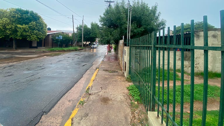 El robo fue el miércoles a la tarde en barrio Ameghino Norte. Foto: Luchi Ybañez / El Doce. 