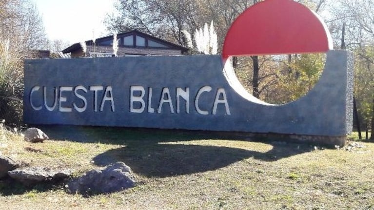 El robo fue en un complejo de cabañas de Cuesta Blanca.