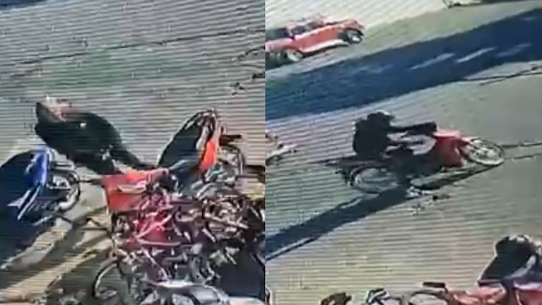 El robo ocurrió en plena avenida Juan B Justo.