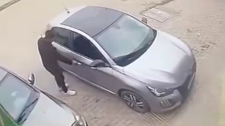 El robo ocurrió en pocos segundos.