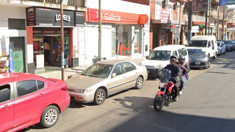 El robo ocurrió en un banco ubicado en Lomas del Mirador (Foto ilustrativa: Google Maps).