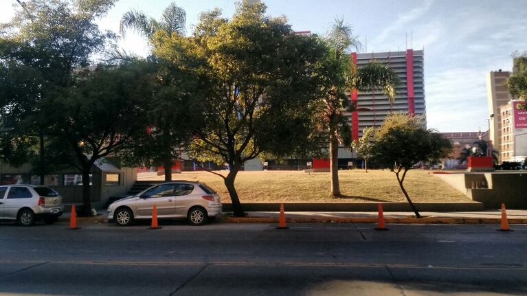 El robo ocurrió en un edificio, al frente de la Central de Policía.
