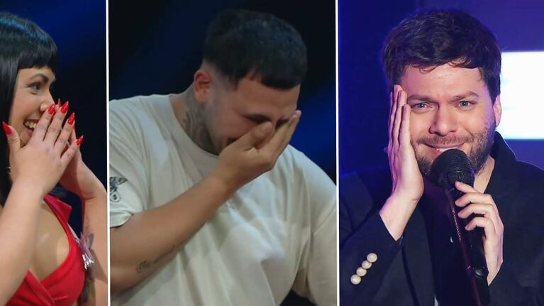 El romántico gesto del novio de una participante que enterneció a Guido Kaczka en The Floor