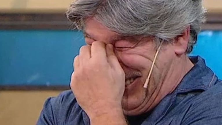 El rosarino estalló de risa por su propio diseño.