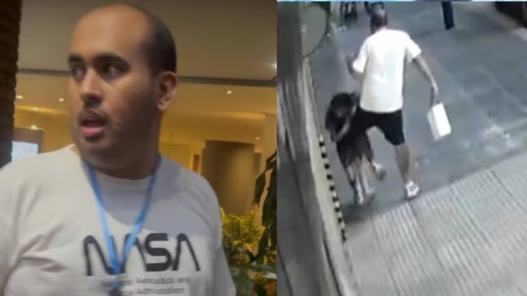 El rostro del hombre que agredió a la niña.