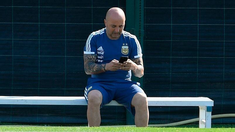 El rumor del supuesto abuso sexual alarmó a Jorge Sampaoli. 