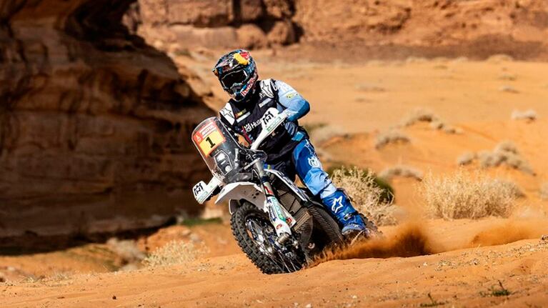 El salteño Luciano Benavides uno de los grandes protagonistas del Dakar.