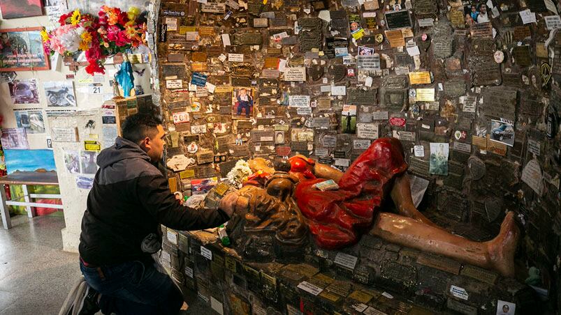 El santuario de la Difunta Correa, en San Juan. 