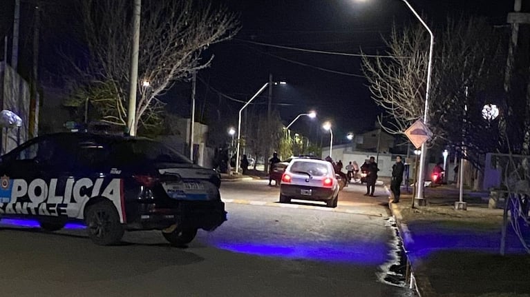 El sector del asesinato en Frontera.