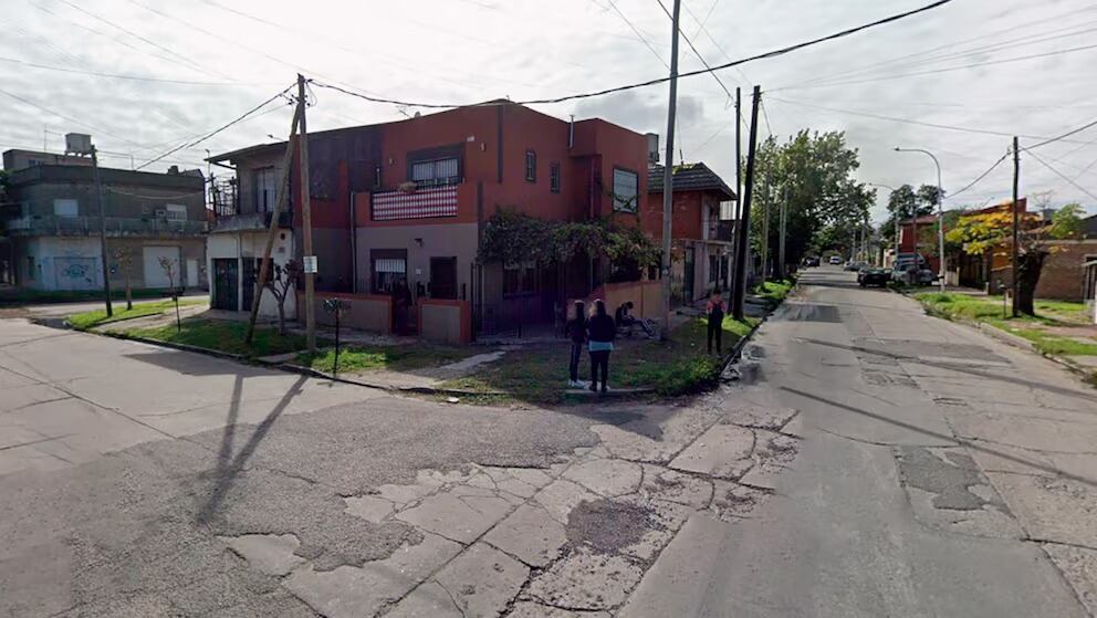 El sector donde ocurrió el asesinato este miércoles a la madrugada.