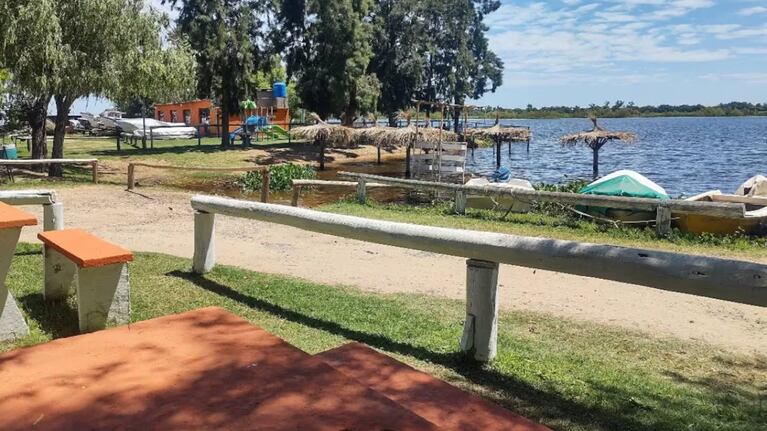 El sector donde ocurrió la tragedia en el club de Santa Fe.
