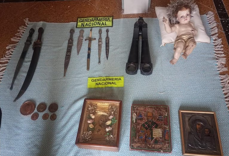 El secuestro de elementos fue en una casa de Alcira Gigena.
