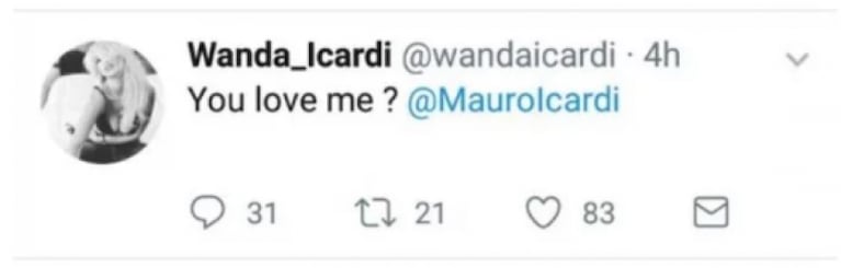 El segundo desplante de Mauro a Wanda