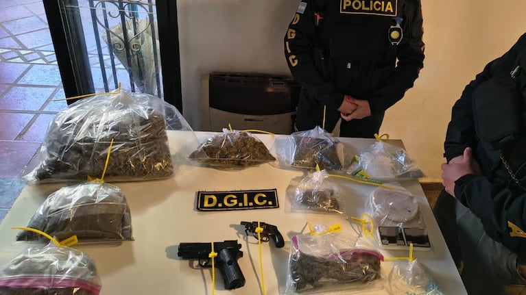 El segundo detenido fue atrapado en su casa de barrio Marqués Anexo.