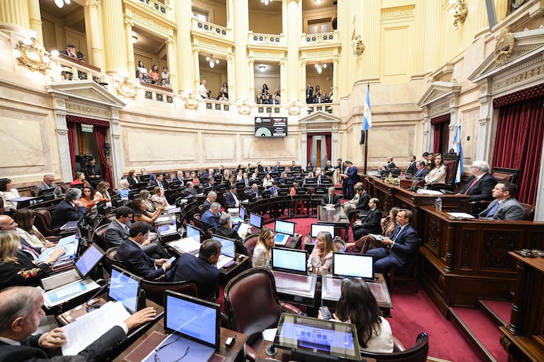 El Senado otra vez debate la Reforma Laboral.