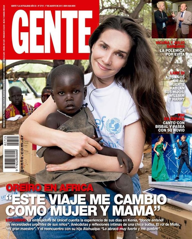 El sentido viaje de Natalia Oreiro a África que causó polémica