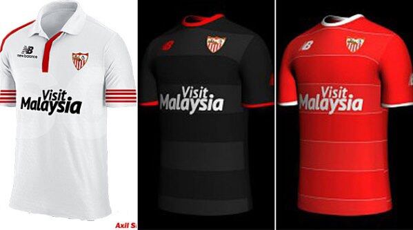 El Sevilla de España presentó tres modelos nuevos de New Balance. 